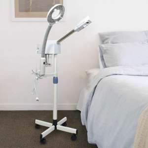 2 in 1 Facial Steamer With 5X Magnifying Lamp For Salon Spa Beauty (2 in 1 facial steamer)
