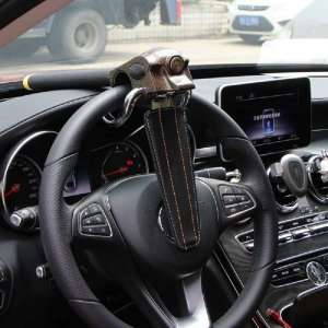 MASO High-end Anti Cut Heavy Duty Steering Wheel Lock with 3 keys