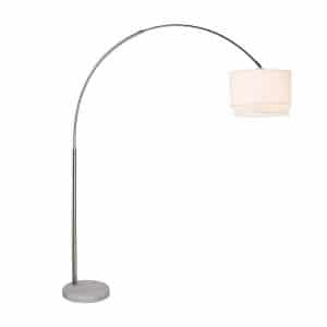 Major-Q 81 inches Height H 6938DS-WH Dimmer Adjustable Floor Lamp