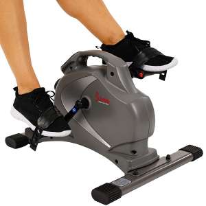 Sunny Health & Fitness SF-B0418 Magnetic Mini Exercise Bike with Digital Monitor and 8 Level Resistance