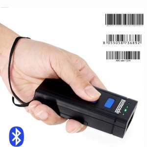 Symcode Bluetooth Wireless Barcode Scanner,Compatible with Bluetooth Function & 2.4GHz Wireless, Portable Barcode Reader Work
