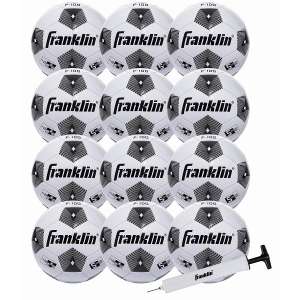 Franklin Sports F-100 Size 5 Soccer Balls 