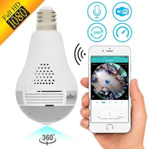 OLTEC Smart Light spy Bulb Camera