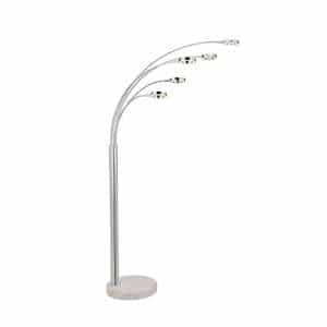 CO-Z Bright 5 Dimmable Lights LED Floor Lamp with 5 Adjustable Heads