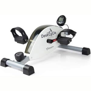 DeskCycle Under Desk Bike Pedal Exerciser – Mini Exercise Peddler – Stationary Cycle for Home & Office