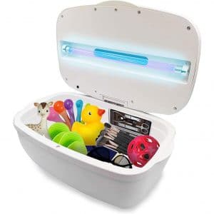 JJ CARE UV Light Cleaning Box, Large UV Cleaning Box for Baby Items, Remote, Keys, Nail &amp; Beauty Tools, 