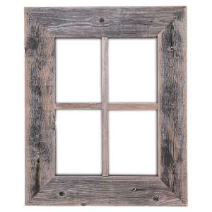 Old Rustic Window Barnwood Frames