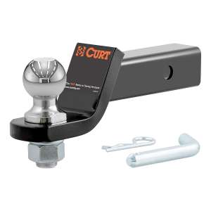 CURT 45036 Hitch Ball Mount, Fits 2-Inch Receiver