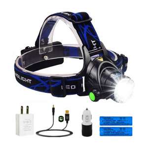 Lightess Rechargeable Zoomable LED Headlamp