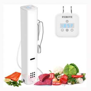 FEBOTE Sous Vide Cooker, 1000W Fast Heating Immersion Cooker, Professional Accurate Temperature Control Digital Timer