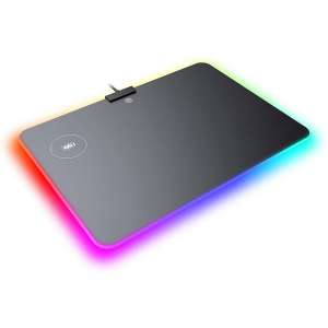 MOJO Wireless Charger Mousepad - Qi Quick Charging Gaming Mouse Pad with RGB Lighting