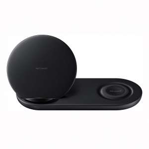 Samsung Wireless Charger DUO Fast Charge Stand & Pad Universally Compatible with Qi Enabled Phones