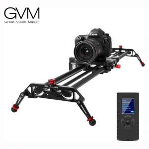 Camera Slider Track Dolly Slider Rail System with Motorized Time Lapse and Video Shot Follow Focus Shot and 120 Degree Panoramic Shooting 31" 80cm