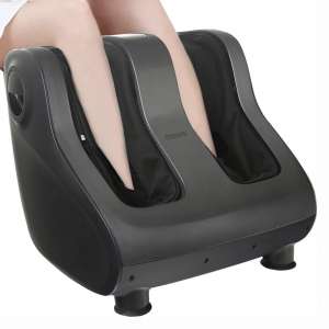TISSCARE Foot Massager Machine with Heat - Shiatsu Massager for Tired Feet, Leg, Calf, Deep Kneading Therapy