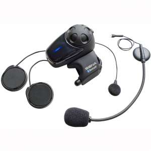 Sena SMH10-11 Motorcycle Bluetooth Headset Intercom with Universal Microphone Kit (Single)