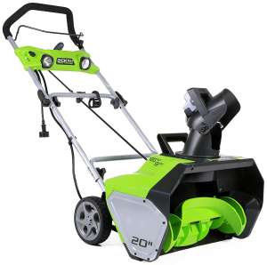 Greenworks 20-Inches Electric 13-Amp Snow Thrower