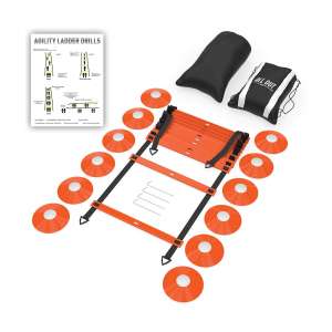 LL Out Sports and Gear Agility Ladder with Reflector Strips