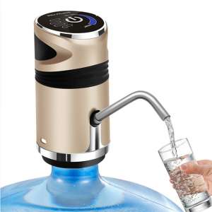 Electric Drinking Water Dispenser Pump,Touch Screen 5 Gallon Bottle Water Pump with Child Lock