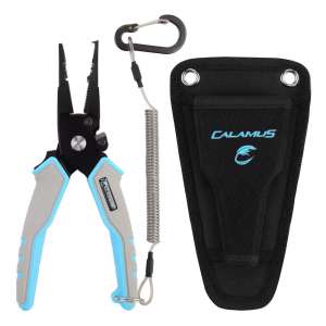 Calamus A7 Lightweight Fishing Pliers with Rubber Handles