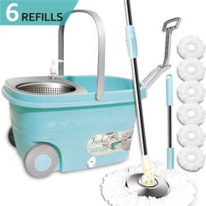 Favbal Floor Cleaning Spin Mop 