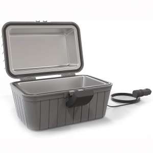 Gideon Heated Electric Lunch Box 12-Volt Portable Stove for Car, Truck, Camping, Etc. - Enjoy Hot Delicious Meals