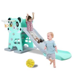 LAZY BUDDY Kids Slide Toddler Playground