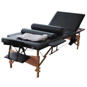Reinforcement 84”L Professional Massage Table, Adjustable Portable Folding Massage Bed for Salon Beauty Physiotherapy Facial SPA Tattoo Household
