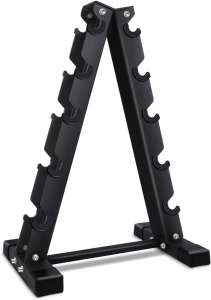 Akyen 2 Tiers Dumbbell Stand- Versatile and Compact design