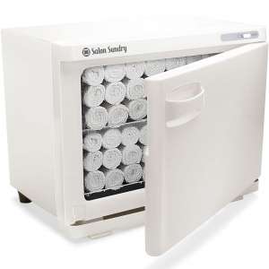 Salon Sundry Professional High Capacity Hot Towel Warmer Cabinet - Facial Spa and Salon Equipment - White