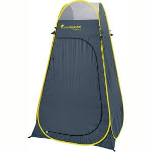Green Elephant Pop Up Utilitent – Privacy Portable Camping, Biking, Toilet, Shower, Beach and Changing Room Extra Tall, Spacious Tent Shelter.