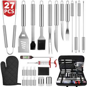  One Sight 27-Pieces BBQ Grill Accessories