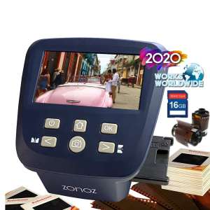 zonoz FS-Five Digital Slide Scanners - Includes a Bright 5" LCD
