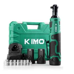 K I M O. Cordless Electric Ratchet with 60-Min Fast Charge