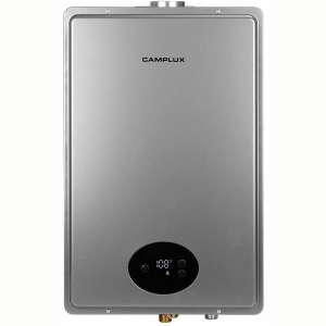 Camplux CA528 5.28 GPM Indoor Tankless Propane Water Heater,Grey