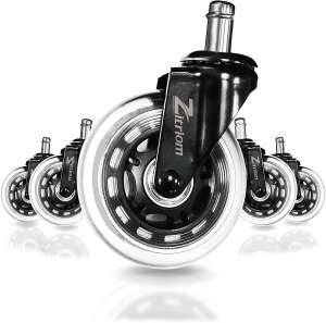 Zitriom Office Chair Caster Wheels Set of 5