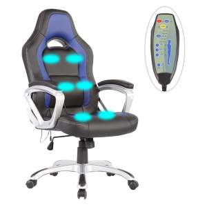 Mecor PU Leather Heated Office Chair