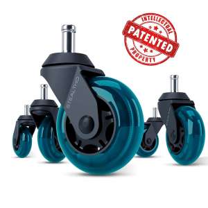 STEALTHO Replacement Quick & Quiet Rolling Caster Wheels