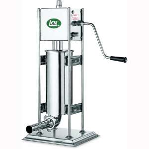 LEM Products 1112 Big Bite 10Pound Stainless Steel Dual Gear Vertical Sausage Stuffer