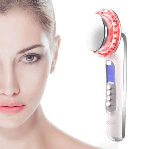 Rika LED facial massager. Photo LED light therapy Facial Massager, Light Therapy Device