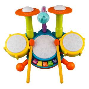 Rabing Kids Drum Set Beats Adjustable Mic