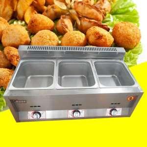 Electric Buffet Server Warming Tray Stainless Steel with 3 Chafing Dishes Pan Hot Plate Food Warmer Steamer for Catering Parties Events Home Dinners (USA Stock)