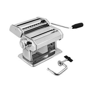GOURMEX Stainless Steel Manual Pasta Maker Machine