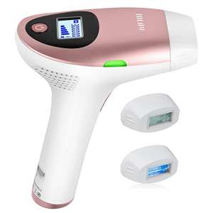 IPL Hair Removal System , MLAY T3 Face and Body Permanent Painless Hair Removal Device , 300000 Flashes Professional Light Epilator For Hair Removal+Skin Rejuvenation+Acne Clearance