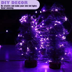 OakHaomie LED Christmas Garland Copper Wire LED