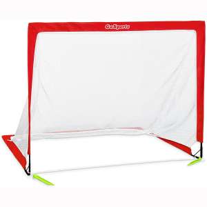 GoSports Premier Portable Pop Up Soccer Goals - Kids & Adults - Available in 4' and 6' Backyard Sizes