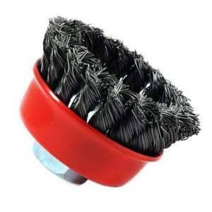 Forney Knotted Wire Cup Brush