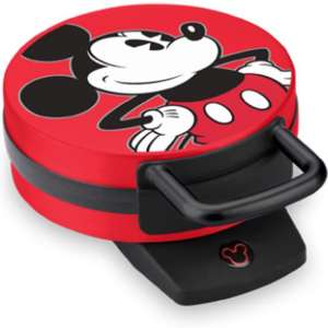Disney DCM-12 Mickey Mouse Waffle Makers, Red
