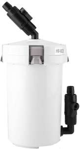 Aquarium Fish Tank External Canister Filter with Pump Table Mute Filters Bucket HW-603