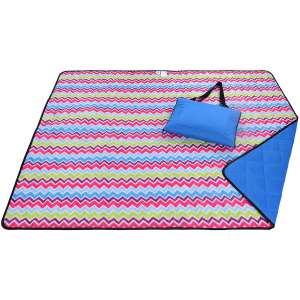Roebury Beaches Blanket Sand Proof & Outdoor Picnic Blanket - Water Resistant, Large Mat