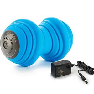 TriggerPoint CHARGE VIBE Three-Speed Ridged Vibrating Portable Foam Roller